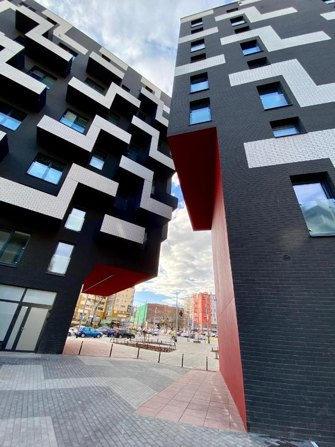 Апартаменти Grey House + Free Parking Вроцлав Екстер'єр фото
